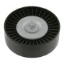 FEBI 24730 Idler Pulley for auxiliary belt, with bolt