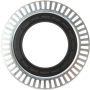 FEBI 24994 Shaft Seal for wheel hub, with ABS sensor ring