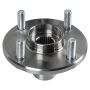 FEBI 28240 Wheel Hub with wheel bolts, without wheel bearing