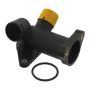 FEBI 29880 Coolant Flange for cylinder head, with seal