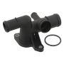 FEBI 29886 Coolant Flange for cylinder head, with seal