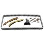 FEBI 30304 Timing Chain Kit for camshaft, with guide rails and chain tensioner