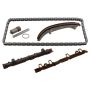 FEBI 30307 Timing Chain Kit for camshaft, with guide rails and chain tensioner