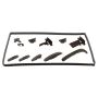FEBI 30313 Timing Chain Kit for camshaft, with guide rails and chain tensioner