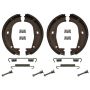 FEBI 31045 Brake Shoe Set for parking brake, with additional parts
