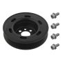 FEBI 33608 TVD Pulley for crankshaft, with bolts