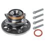 FEBI 44689 Wheel Bearing Kit with wheel hub, fastening bolts and seal ring