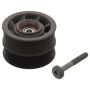 FEBI 44978 Idler Pulley for auxiliary belt, with bolt