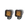 Diode Dynamics DD6848P Stage Series C1 LED Pod - Yellow SAE Fog Standard ABL (Pair)
