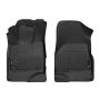 Husky Liners 55281 10-17 GM Equinox/Terrain X-Act Contour Front Black Floor Liners