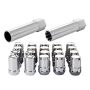McGard (65554CN 12X1.25 MCG 5 LUG SPLINEDRIVE KIT, CHROME W/WHL LKS CLAMSHELL)