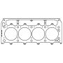 Cometic Gasket C15502-040 Cometic GM LSX Gen-4 Small Block V8 .040in MLX Cyl Head Gskt-4.165in Bore-1/2in and 3/8in Studs-LHS