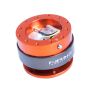 NRG Quick Release Gen 2.0 - Orange Body / Titanium Chrome Ring