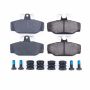 PowerStop 17-391 PowerStop - Z17 Low-Dust Ceramic Brake Pads with Hardware
