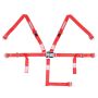 Racequip 709019 Red JR. L & L 5pt Harness