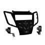 Metra 99-5825B Single DIN Dash Installation Kit for 2010-Up Ford Fiesta Vehicles Black