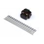 Haltech HT-030009 AMP 34 Pin 4 Row 3 Keyway Superseal Connector Plug & Pins