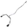 AWE Tuning 3020-33331 22+ Honda Civic Si/Acura Integra Track Edition Catback Exhaust - Dual Diamond Black Tips