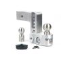 Weigh Safe WS6-3 6in Drop Hitch w/Built-in Scale & 3in Shank (10K/21K GTWR) - Aluminum