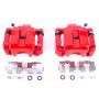 PowerStop S6186 Red Powder Coated Calipers