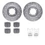 Dynamic Friction 7512-67007 Rotor Kit