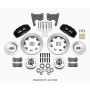 Wilwood 140-15198 Dynapro 6 Front Hub Kit 12.19in 65-72 CDP C Body -Drum