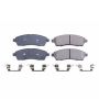 PowerStop 17-757 PowerStop - Z17 Low-Dust Ceramic Brake Pads with Hardware