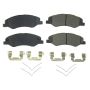 PowerStop 17-2089 PowerStop - Z17 Low-Dust Ceramic Brake Pads with Hardware