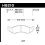 Hawk Performance HB210Z.677 Performance Ceramic Disc Brake Pad