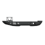 Road Armor 5183R0B 18-20 Jeep Wrangler JL Stealth Rear Bumper Full Width - Tex Blk
