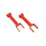 BMR Suspension UTCA004R Upper Control Arms, DOM, Non-adjustable, Polyurethane Bushings