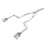 AWE Tuning 3015-42136 2015+ Dodge Challenger 6.4L/6.2L SC Track Edition Exhaust - Quad Chrome Silver Tips
