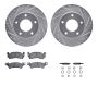 Dynamic Friction 7212-46005 Rotor Kit