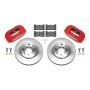 Wilwood 140-12996-R DPHA Front Caliper & Rotor Kit Red Honda / Acura w/ 262mm OE Rotor
