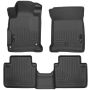 HUSKY LINERS HSK98481 13-  Honda Accord Front/ 2nd Floor Liners Black