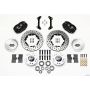 Wilwood 140-11009-D Forged Dynalite Front Kit 11.00in Drilled 79-87 GM G Body