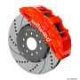 Wilwood 140-15309-DR SX6R Front Brake Kit 14in SRP Slotted/Drilled Red 05-13 Chevy Corvette
