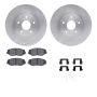 Dynamic Friction 7212-47041 Rotor Kit