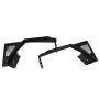 Fishbone Offroad FB23029 97-06 Jeep Wrangler Steel Tube Fender Front/Rear - Blk Txtred Pwdercoat (Set Of 4)