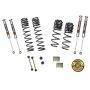 Skyjacker JL15RBPMLT 2018 Jeep Wrangler JL 4 Door 4WD (Rubicon) Long Travel 2 Stage 1in-1.5in Coil System