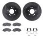 Dynamic Friction 8512-72068 Rotor Kit