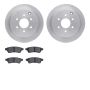 Dynamic Friction 6502-67477 Rotor Kit