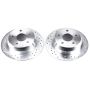 PowerStop AR8743XPR PowerStop Evolution Performance Drilled, Slotted & Plated Brake Rotor Pair