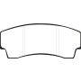 EBC Brakes DP3008C Redstuff Ceramic Low Dust Brake Pads