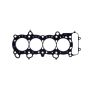 Cometic Gasket C4625-036 Cometic Honda F20C/F20C1/F20C2/F22C1 .036in MLS Cylinder Head Gasket - 87.5mm Bore