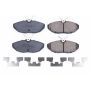 PowerStop 17-806 PowerStop - Z17 Low-Dust Ceramic Brake Pads with Hardware