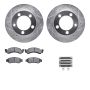 Dynamic Friction 7412-54010 Rotor Kit
