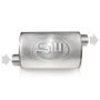 Stainless Works TM4C2O2OPS 2in ID OFFSET INLET/ 2in OD OFFSET OUTLET (ON OPPOSITE SIDES) 4inX8in