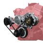 Moroso 63865 Chevrolet Big Block Alternator & Vacuum Pump Mount -  Water Pump - 130mm Alternator