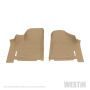 Westin 2012-2017 Dodge/Chrysler/Volkswagen Grand Caravan Wade Sure-Fit Floor Liners Front - Tan